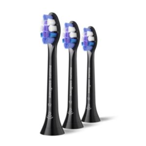 The brush head for sensitive teeth