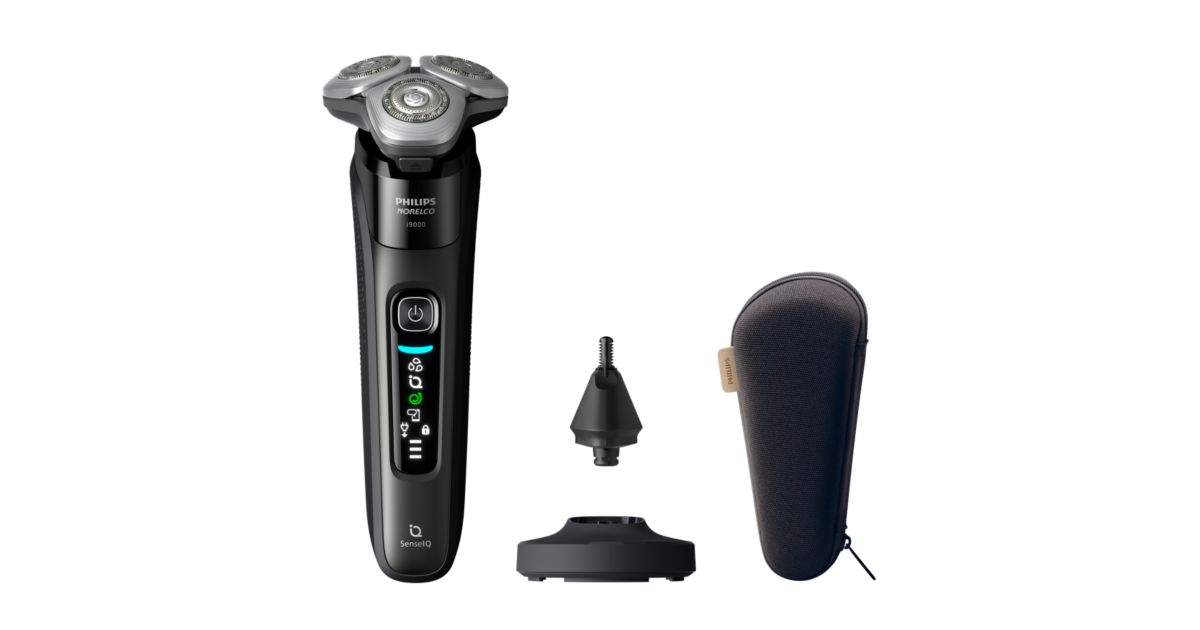 Norelco i9000 Wet&Dry Electric Shaver with SenseIQ X9000/90 | Philips
