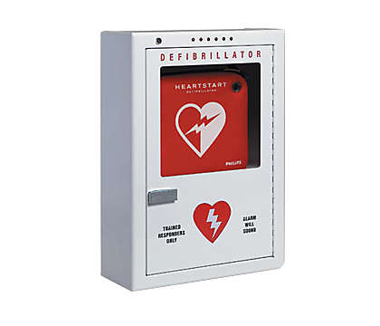 Philips Defibrillator Cabinet