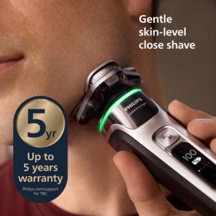 i9000 Prestige Wet & Dry Electric Shaver with SkinIQ