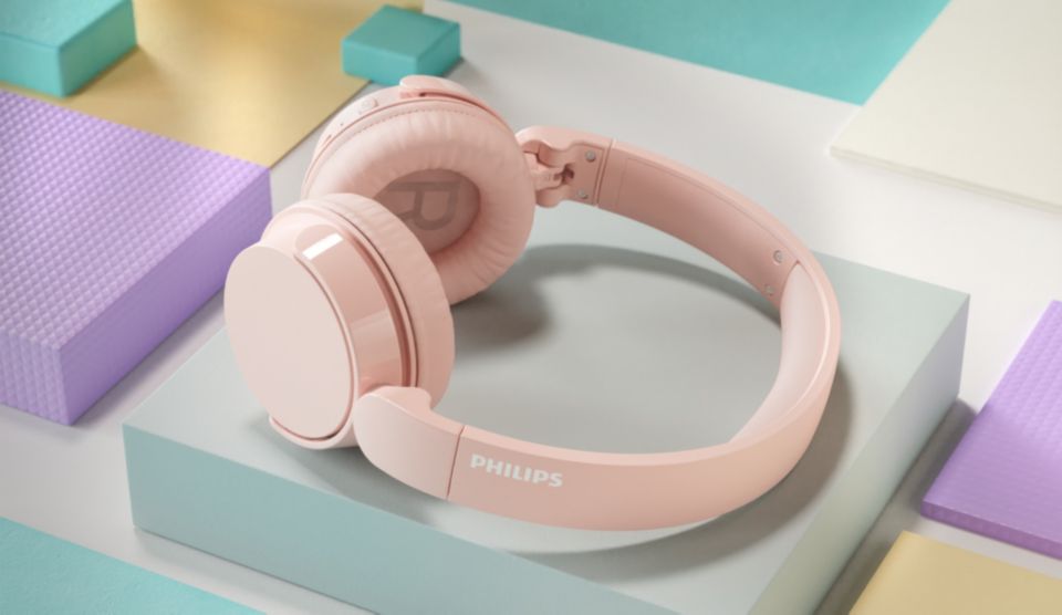 4000 series On-ear wireless headphones TAH4209PK/00 | Philips