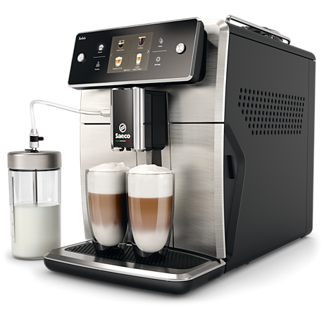 SM7683/10 Saeco Xelsis Machine expresso à café grains avec broyeur