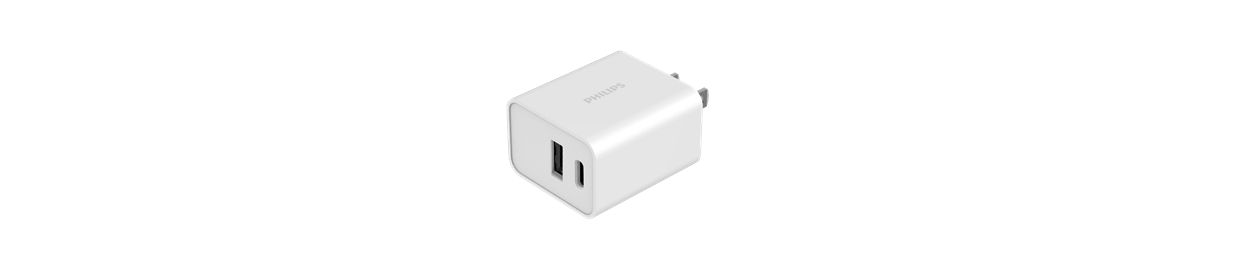壁掛式充電器搭配 2 USB-C 與 USB-A 埠