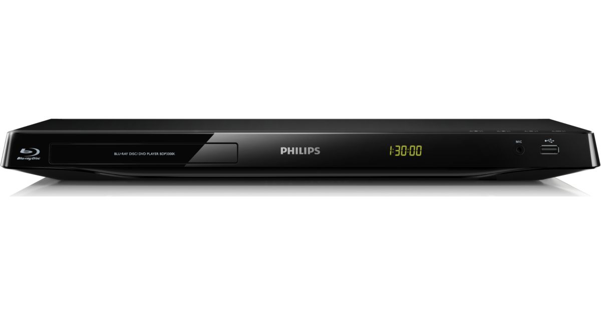 3000 series Reproductor de Blu-ray y DVD BDP3300K/55 | Philips