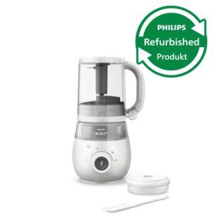 Premium Refurbished 4-in-1-Dampfgarer mit Mixer