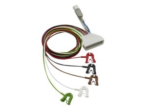 Patient Cable ECG 5 lead Grabber Telemetry Lead Set