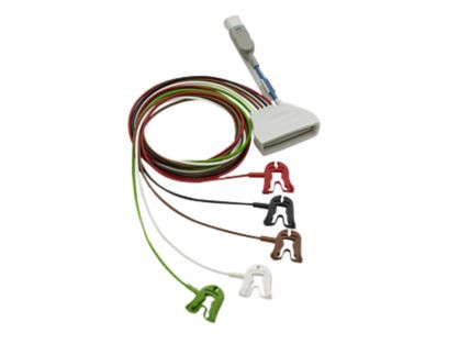 Philips - Patient Cable ECG 5 lead Grabber AAMI + SpO2, Tele