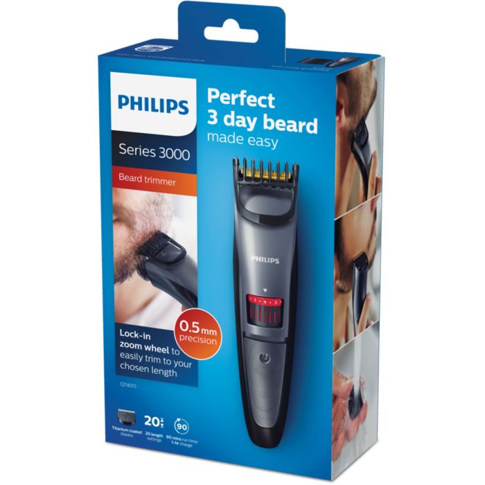 Beardtrimmer series 3000 ヒゲ＆スタブルトリマー QT4015/15