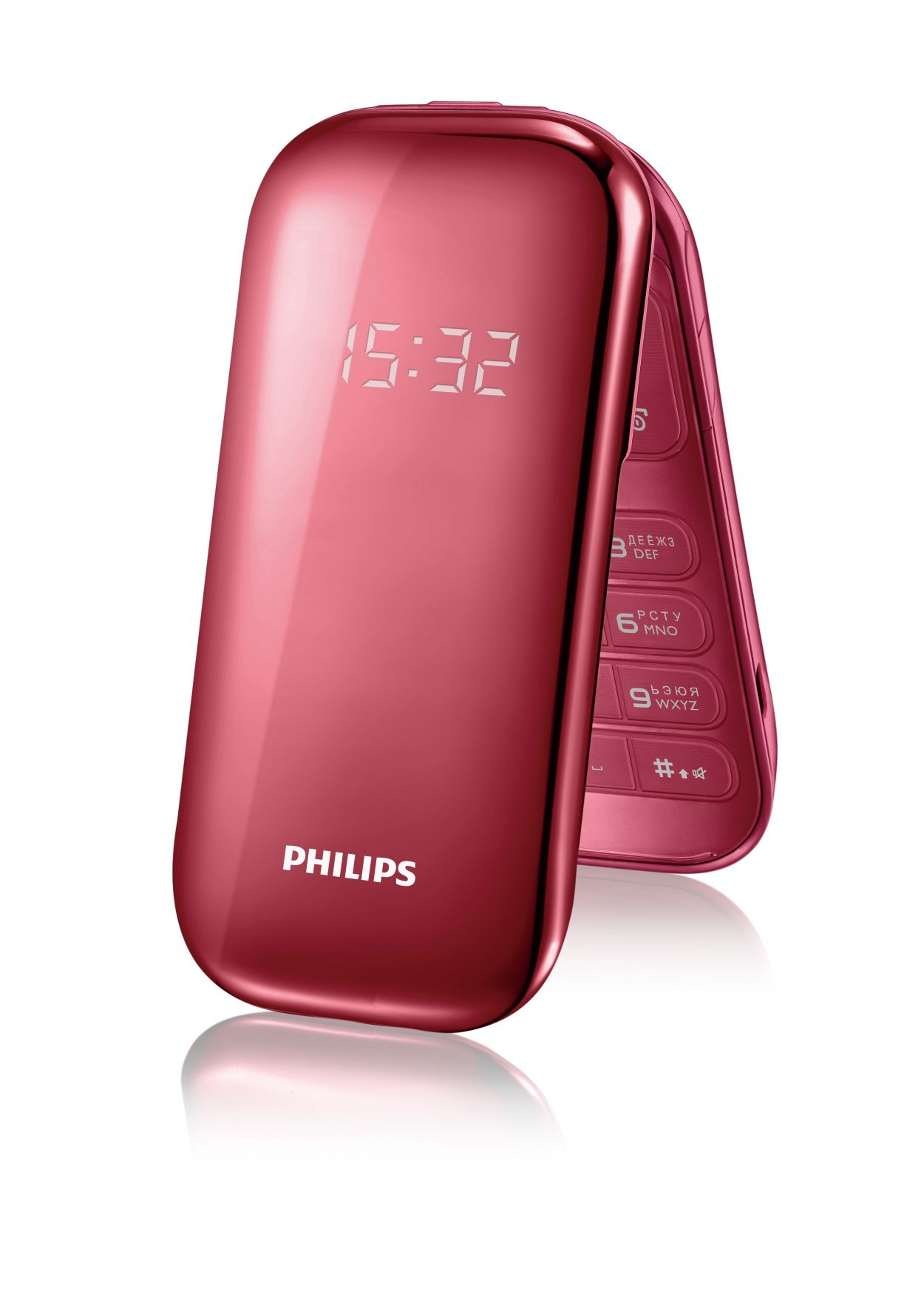 Philips Мобильный телефон CTE320RD E320 Red