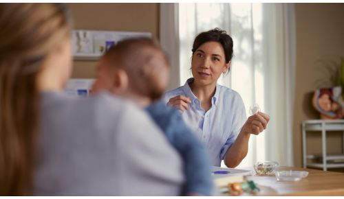 Designed with healthcare professionals and parents