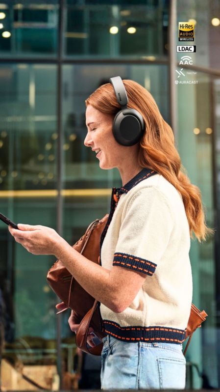 Superb hi-res &amp; spatial sound