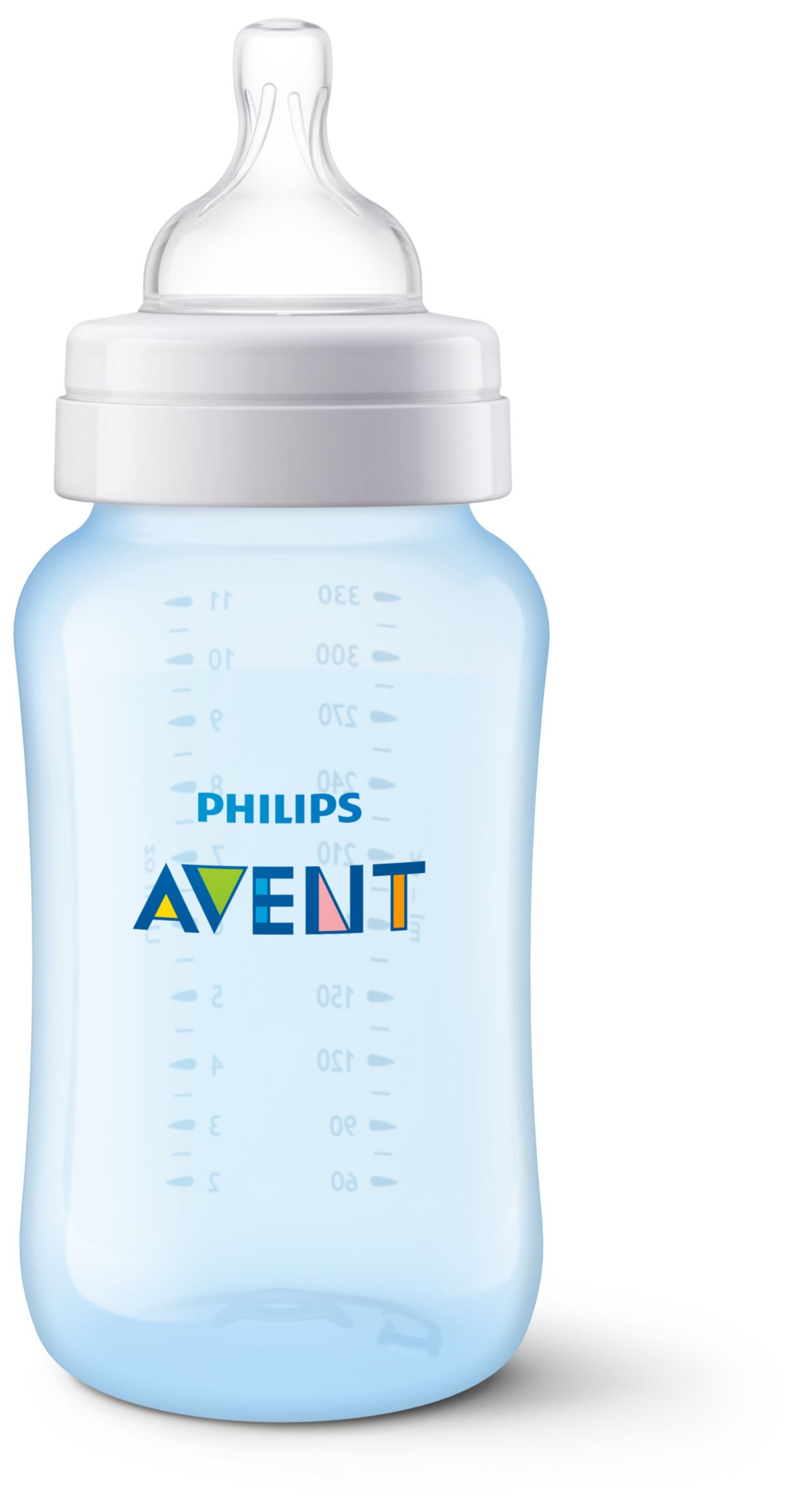 Biberón Anticólicos Philips Avent 330ml Azul