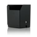Dump box for ground coffee