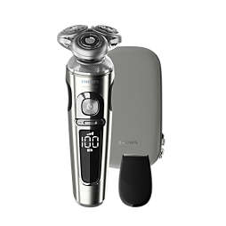Shaver S9000 Prestige Overhalt el-barbermaskin for våt- og tørrbarbering