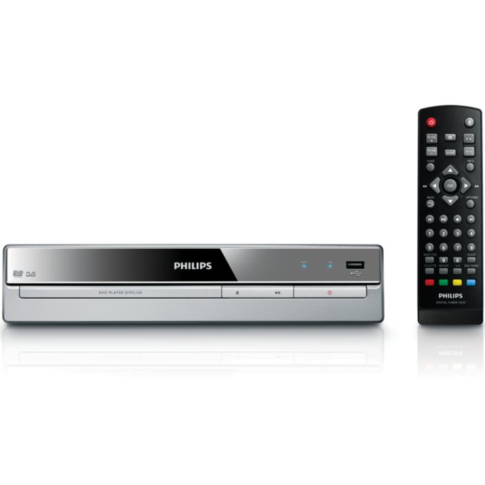 Digitale TV kijken en DVD's afspelen met één apparaat