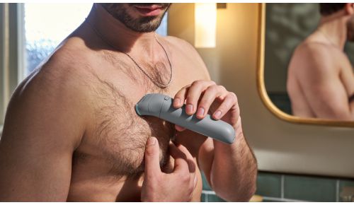 Glat, tæt barbering ned til 0,2 mm i længden