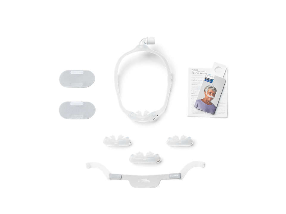 A soft and comfortable pillows CPAP mask