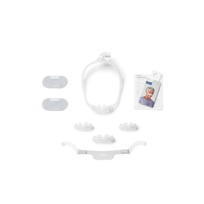 Eine weiche und komfortable gepolsterte CPAP-Maske