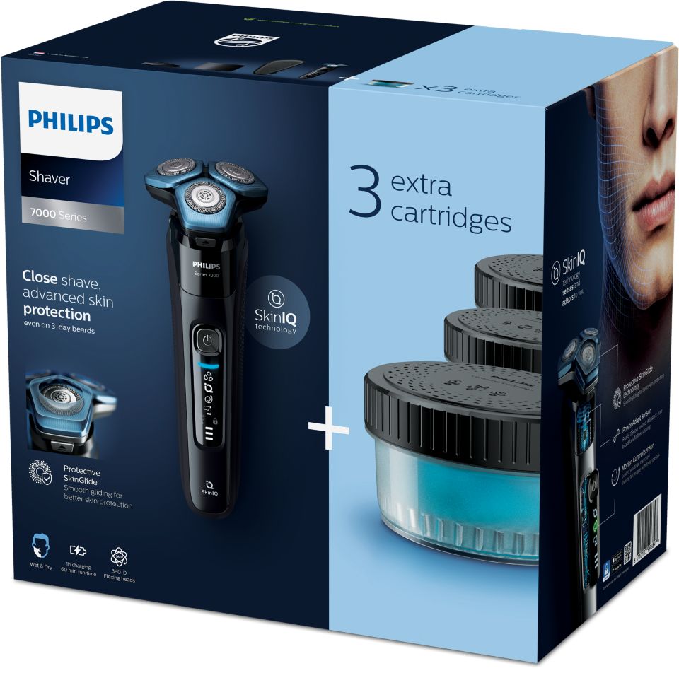 Rasoir à têtes rotatives Philips Series 7000 S7783 - Rasoirs électriques