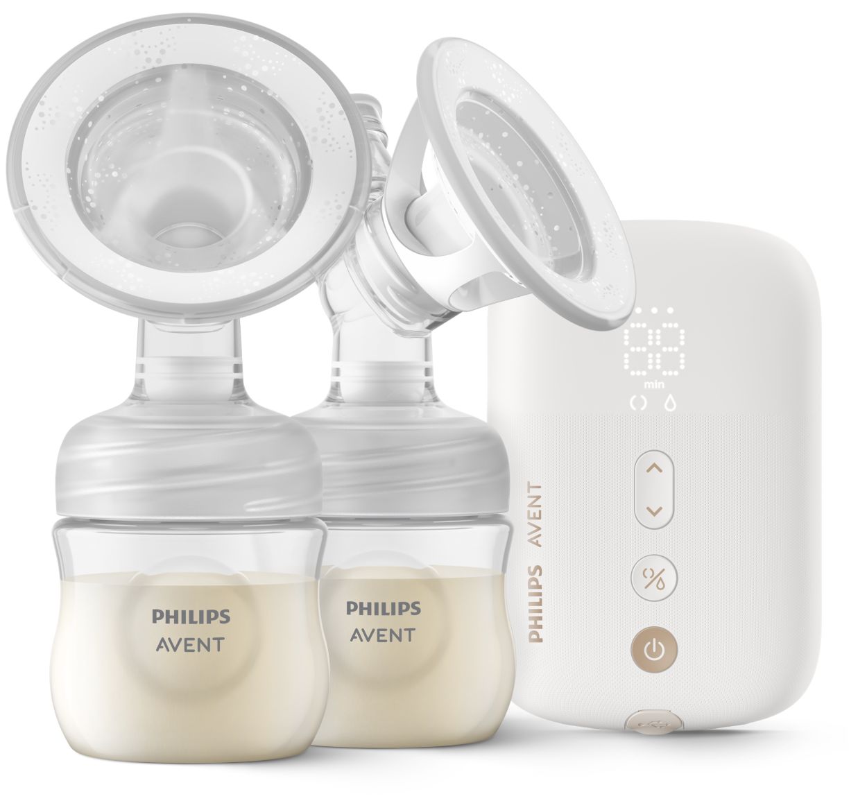 Philips Avent Double Electric Breast Pump Advanced, Rechargeable