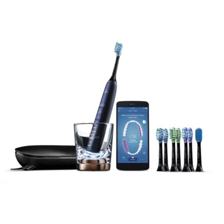 HX9957/51 Philips Sonicare DiamondClean Smart Cepillo dental eléctrico sónico con aplicación