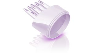 Brush diffuser for easier hair management while drying