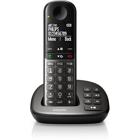 XL4951DS/38  Trådløs telefon med telefonsvarer