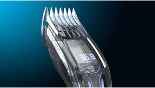 Elektrische Haarschneider mit jederzeit gleichbleibender Leistung