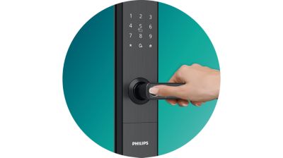 Mở khóa nhanh chóng bằng một lần nắm vào tay nắm