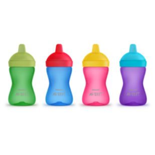 Hard spout cup