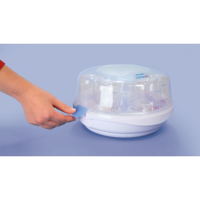 Stérilisateur micro-ondes à vapeur rapide