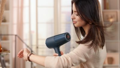 20%*** faster drying, with a powerful 2300 W airflow