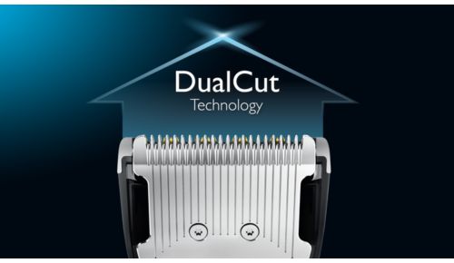 Dobbeltægget skærenhed klipper to gange hurtigere*