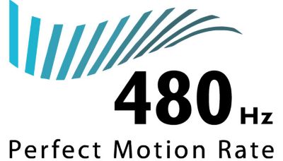 480Hz Perfect Motion Rate (PMR) for superb motion sharpness