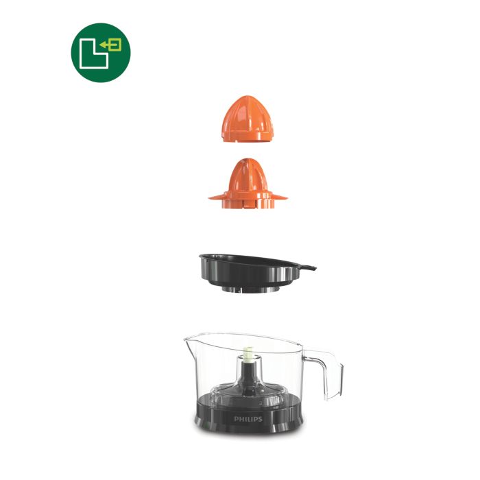Máy vắt cam Philips HR2738 dung tích 0.5L, vận hành êm ái 25W