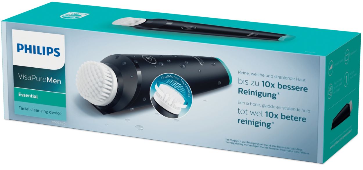 VisaPure MEN Essential Facial Cleansing Device MS5030/01 | Philips