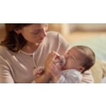 Supports baby’s natural suckling need