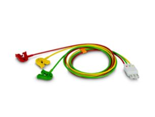 Cbl 3-lead Grabber IEC ICU Lead Set