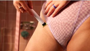 Easy and comfortable intimate shaving