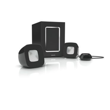 Parlantes multimedia 2.1