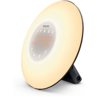 Wake-up Light (Svart) - vakna mer behagligt!