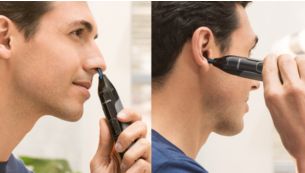 Coupez les poils du nez et des oreilles