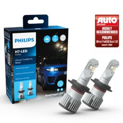 2x H7 LED Headlights bulbs - PHILIPS Ultinon Pro3021 6000K