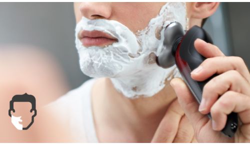 Schonende Trocken- oder erfrischende Nassrasur mit Aquatec