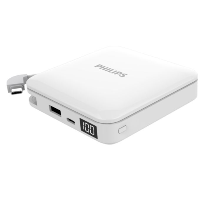 スリムでパワフルなモバイルバッテリー