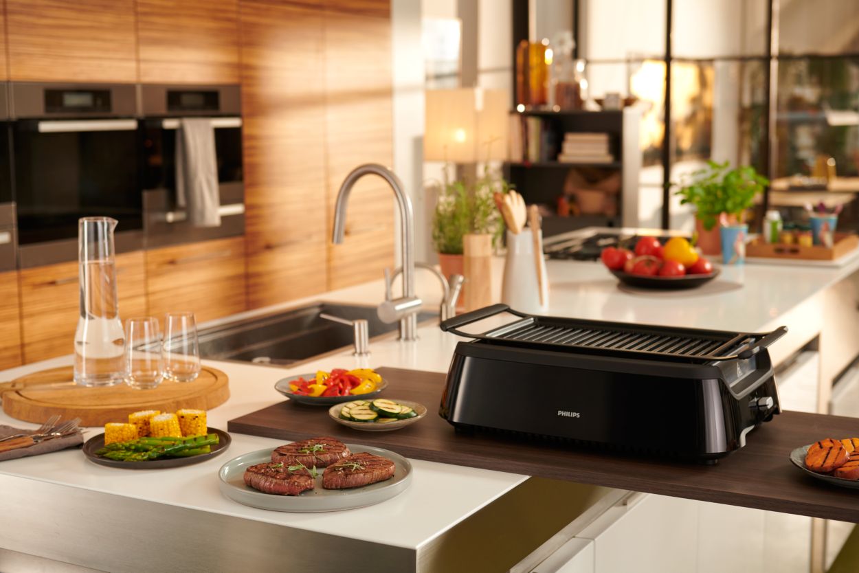 Philips Avance Collection Smoke-Less Indoor Grill