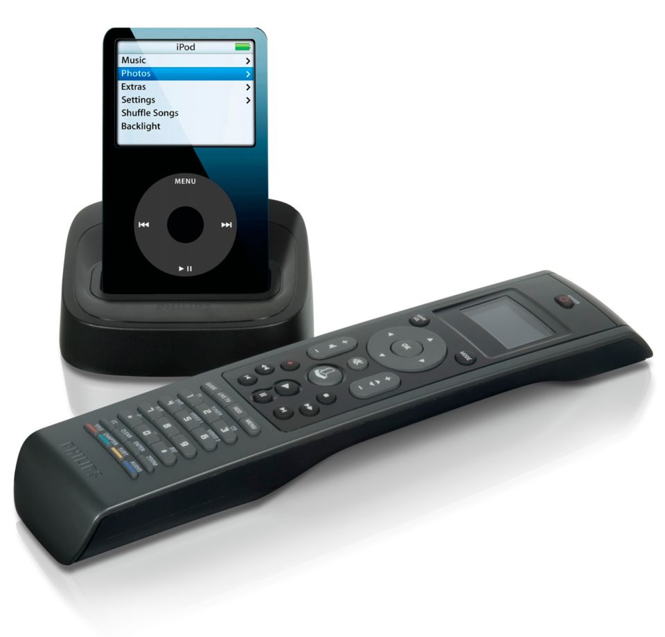 iPod auf Fernbedienung anzeigen