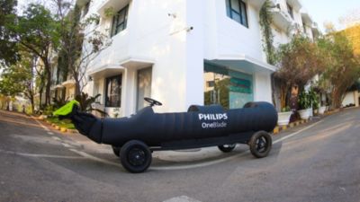 Philips OneBlade soapbox car at Red Bull Race