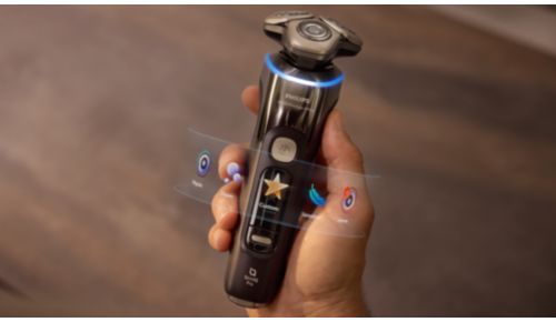 La máxima experiencia personalizada con 5 modos de afeitado