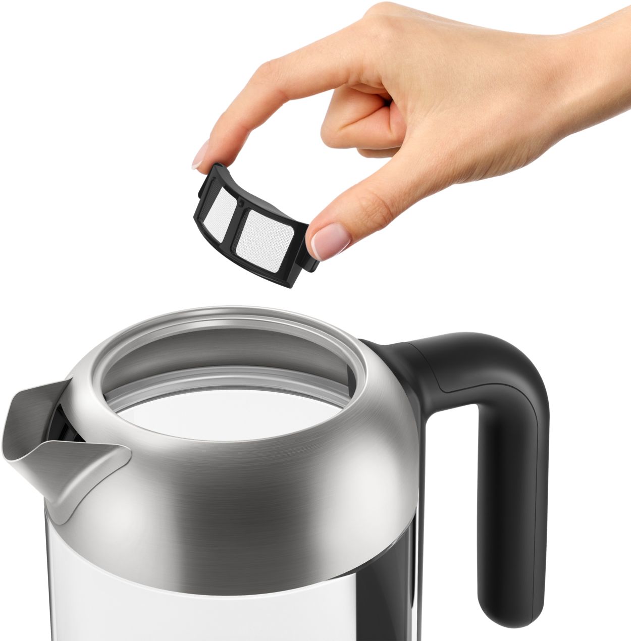 Series 5000 Glass Kettle - light, 1.7 litre HD9339/81